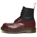 MM6 Maison Margiela x Dr. Martens 1460 Susukti ir Pergalvoti Bordo Juodi Unisex Batai Raudoni 32186601 41
