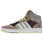 Adidas Neo Hoops 3.0 Mid Neslystantys Patvarūs Auk&scaron;to Aulo Sportbačiai Unisex Sportbačiai Rudi FZ6562 40⅔