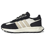 Adidas Originals Retropy E5 Suede Patogūs Madingi Neslystantys Patvarūs Žemi Kasdieniai Bateliai Unisex Kasdieniai Bateliai Juodi Balti IE1937 42⅔
