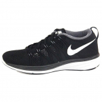 Nike Flyknit Lunar 2 Patogūs universalūs žemi bėgimo bateliai Moteri&scaron;ki kedai Juodi 620658-010 35.5