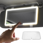 Ne&scaron;iojamas automatinis kosmetinis veidrodėlis su pritemdomu LED, automobilio skydelio nuo saulės veidrodėlis, transporto priemonės vidiniai veidrodėliai, vidinės atsarginės dalys CHINA