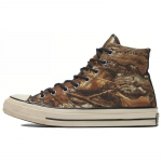 Converse 1970-ųjų auk&scaron;ti rai&scaron;teliais kvėpuojantys apvyniojami lengvi vidutinio auk&scaron;čio drobės batai Unisex tamsiai rudi 36