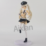 23cm Union Creative Anime figūrėlė Angel Police Seksuali mergina PVC veiksmo figūrėlė Uniformos figūrėlė Kolekcionuojamas modelis Žaislai Lėlė Dovana