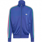 Adidas Originals Firebird Dryžuotas Siuvinėtas Logotipas Auk&scaron;ta Apykakle Užtrauktukas Ilgomis Rankovėmis Striukė Vyri&scaron;kos Striukės KD3846 M blue
