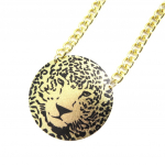 Les Tr&eacute;sors De Lily [L6059] - Collier cr&eacute;ateur 'Panth&egrave;re' dor&eacute; auksas