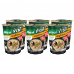 Knorr puodelis greitai paruo&scaron;iamos ryžių sriubos ko&scaron;ė su kiauliena ir grybais (&Scaron;itakė) Skonis 40 g. x 6 vnt 40 g. x 6 pcs