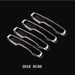 automobilių priedai volvo XC60 xc90 S90 V90 2018-2023 durų rankenos dekoratyviniai lipdukai modifikuota i&scaron;orinė durų rankena 2018-2023 XC60 black