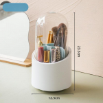 360&deg; besisukantis makiažo &scaron;epetėlių laikiklis, ne&scaron;iojamas stalinis kosmetikos laikiklis lūpų dažų antakių pie&scaron;tukas akių &scaron;e&scaron;ėlių &scaron;epetėlio laikiklis