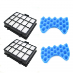 Dulkių siurblio filtro atsarginių dalių rinkinio filtrai ir kempinės filtras, skirtas Samsung DJ97-00492A SC6520 SC6530 /40/50/60/70/80/90