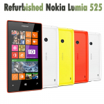 90% naujas Atnaujintas Originalus Nokia Nokia Lumia 525 Windows Mobile Telefonas 1 battery 1 charger
