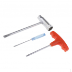 Karbiuratoriaus atsuktuvas žvakės raktų rinkinys tinka