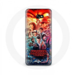 Coque pour Samsung Galaxy A5 2017 Stranger Things Teaser Saison 4 Affiche Personnages Art