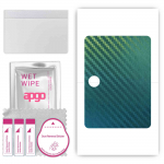 apgo Protective Skin Sticker for the back compatible with Oppo Pad 2, Wrap Film, Foil, Vinyl - Pattern Carbon Chameleon CAKA1