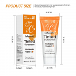 40 ml VC kremas nuo saulės drėkina, &scaron;viesina, gaivina ir izoliuoja UV spindulius, todėl vasarą i&scaron;einant į lauką odai nereikia nerimauti 40ML