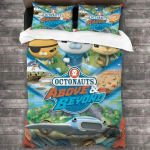 Anime Octonauts Pataliukai Berniukams Mergaitėms Viengulis Karalienės Dydžio Antklodės Užvalkalas Pagalvės Užvalkalas Lova Vaikams Suaugusiems Mada Namų Tekstilė AU Queen 210x210cm