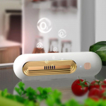 Ozono &scaron;aldytuvo dezodoratorius sterilizatorius oro gaiviklis kvapų neutralizatorius &scaron;aldytuvo oro valytuvas vaisiams daržovėms AVE 1PCS