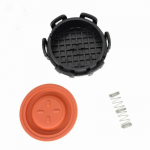 1313806 1254229 Kvėpuoklio membranos vožtuvo dangtelis PCV Ford Focus Fiesta Fusion 1.6TDCi 3M5Q6K271AD 1479837 1233714 3M5Q-6K271-AC