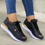 Moteri&scaron;ki tinklelio sportbačiai, marginti, suvarstomi, plok&scaron;čiapadžiai, moteri&scaron;ki, lengvi, klasikiniai, universalūs, Zapatillas De Mujer 36
