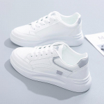 Little White Shoes, moteri&scaron;ki 2025 m. pavasario nauji storapadžiai madingi, universalūs maži studentų sporto ir laisvalaikio batai 43