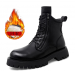 Odiniai vyri&scaron;ki motorizuoti batai Trendiniai taktiniai batai Auliukiniai batai Juodi lauko &scaron;ilti Armijos koviniai batai Guminiai storu padu batai 38