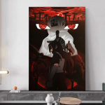 U-Uchiha I-Itachi Anime Plakatai Lipnus Baltas Popierius Lipdukas PASIDARYK PATS Kambario Baro Kavinės Kawaii Kambario Dekoras 21cm&times;30cm NoFrame