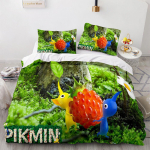 Žaidimas PIKMIN Patalynės Komplektai Hocotate Olimar Antklodė Antklodė Lovos Užvalkalas Užvalkalas Pagalvės Užvalkalas 2-3 Vienetų Komplektai Vaikams Suaugusiems Dydis AU Single 140x210cm