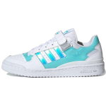 Adidas Forum Low Balti irizduoti Unisex sportbačiai Debesies baltumo, Pulsinis akvamarinas, Rožinis atspalvis GX3398 36⅔