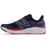 New Balance Fresh Foam X 860v12 Eclipse Night Sky Moteri&scaron;ki sportbačiai Mėlyni Ry&scaron;kiai oranžiniai W860G12 37