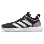 Adidas Adizero Ubersonic 4 Clay Black Iridescent Moteri&scaron;ki sportbačiai Core-Black Silver-Metallic Cloud-White FX1374 36⅔ black