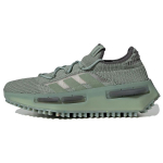 adidas NMD_S1 Sidabrinės Žalios Vyri&scaron;ki Sportbačiai Pilka-&Scaron;e&scaron;i Dėmesio-Alyvuogių IE9550 35⅔