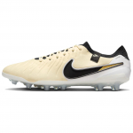 Nike Tiempo Legend 10 Elite AG Mad Ready Pack Unisex sportbačiai Kreminis Citrinų Gėrimas Metalinis Aukso Monetos DV4330-700 40