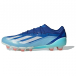 Adidas X Crazyfast.1 Apvalus pir&scaron;tas, įsispiriamas, HG (Guminės trumpos smeigės) Neslystantys Patvarūs Futbolo Batai Vyrams Futbolo Batai Balti Mėlyni IE4204 40