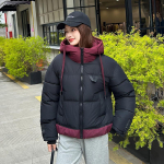 Rudens Žiemos Pa&scaron;iltinta &Scaron;ilta Parka Moterims Kasdieni&scaron;ka Miela Vientisos Spalvos Didelė Ki&scaron;enė Laisvas Gobtuvas Paltai &Scaron;varkai Vir&scaron;utiniai Drabužiai XXL pilka spalva