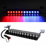12 LED Avarinis LED Stroboskopas Policijai Automobiliui Sunkvežimiui Raudonas Mėlynas Gintarinis Baltas LED Mirksėjimo Signalas Įspėjamoji Lempa Automobilio &Scaron;viesos Surinkimas