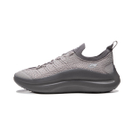 Li Ning Cloud Wave Slip On Cushioning, Wear Resistant Low top Casual Shoes Men's Gray AGLW051-1 43.5