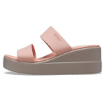 Crocs Brooklyn Lengvi &Scaron;viesiai Rožiniai Sandalai Moteri&scaron;ki 206219-6RL 39-40