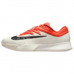 Nike Vyri&scaron;ki teniso bateliai Court Air Zoom Vapor Pro 3 HC Sail Turf Orange IB6558-100 EU 42
