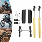 29 colių priekinės &scaron;akės pakaba 110cc 125cc Pit Dirt dviračiui, 45/48mm trijų spaustuvų amortizatorių komplektas