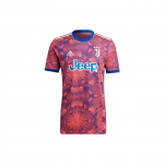 Adidas Juventus 22/23 Trečiasis mar&scaron;kinėlis AEROREADY Apvalia kaklo i&scaron;kirpte Futbolo mar&scaron;kinėlis Rožinis su grafiniu ra&scaron;tu Vyri&scaron;kas futbolo mar&scaron;kinėlis HR5639 XXXL