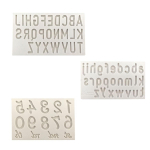 Abėcėlės Skaičiai Silikoninė Forma Fondanto Torto Dekoravimo Forma Cukraus Gumos Pasta Įrankis 3D &Scaron;okolado Forma