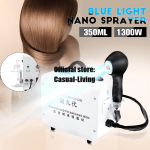 1300 W Blue Light Nano garų pur&scaron;kiklis plaukų priežiūros pur&scaron;kimo ma&scaron;ina dezinfekcija 350 ml