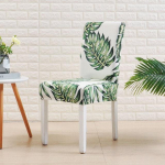 Geometriniai kėdžių užvalkalai Valgomojo Elastiniai kėdžių užvalkalai Spandex Elastingi Biuro kėdžių dėklas Housse De Chaise 1 PC