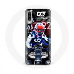 Coque pour Samsung Galaxy A70 Formule 1 Yuki Tsunoda pilote automobile japonais de F1