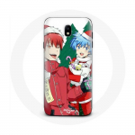 Coque pour Samsung Galaxy J3 2017 Karma et Nagisa Assassination Classroom Anime Christmas day