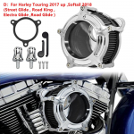 Motociklo Chromo Oro Filtras Oro Valytuvas Rinkinys CNC Įsiurbimo Sistema Harley Touring Sportster XL 48 72 883 1200 Dyna Softail D Air Filters
