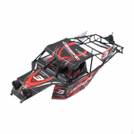 RC Car Body Shell Accessory,Easy to Install,Replaces,Spare Parts for 1:12 4WD raudona