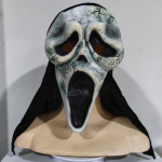 Oficialiai licencijuotas Ghost Face Aged Kaukės kostiumo aksesuaras