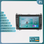 Hizpo 8 Automobilio radijas Mercedes Benz W169 W245 B200 W906 Sprinter W639 Vito, belaidis CarPlay Android Auto 4G DSP RDS 2din DVD, i&scaron;manusis ekranas P1 4Core 1G 32G