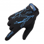 Men Outdoor Sports Riding Gloves tight Non-slip Absorption Wear Mitten Free size raudona