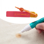 Stain Remover for Clothes Clean Coffee Off Laundry Portable with Brush 12 ml mėlyna
